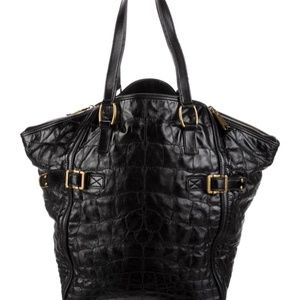 SOLD YSL Yves Saint Laurent Downtown Tote Purse Bag